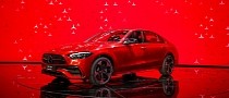 New Mercedes-Benz C-Class Unveiled as Longer Version for China
