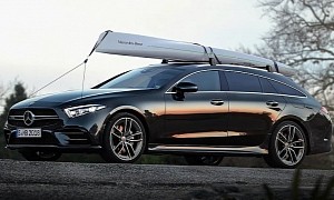 New Mercedes-Benz CLS Shooting Brake Would've Been Such a Head-Turner