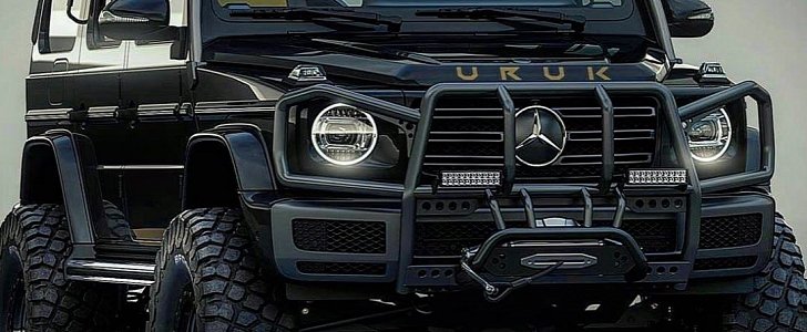 New Mercedes-Benz G550 4×4 Squared Rendered