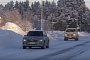 New Mercedes-Benz GLB Followed by 2019 G-Class in Father and Son Prototype Test
