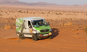 New Mercedes-Benz Sprinter 4x4 Goes Rallying, Wins