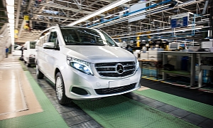 New Mercedes-Benz V-Class Enters Production