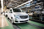 New Mercedes-Benz V-Class Enters Production