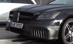 New Mercedes CLS 63 AMG Model Looks Almost Ready for Production