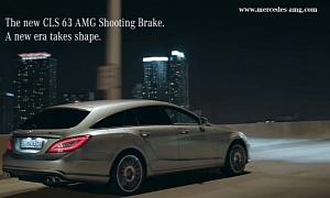 New Mercedes CLS63 AMG Shooting Brake TV Commercial Released