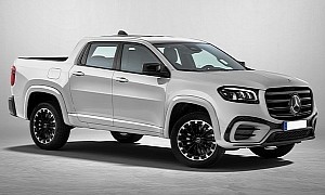 New Mercedes X-Class Pickup Reimagined With 2024 Ram Rampage Underpinnings