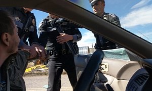 New Mexico Cops Smash Driver’s Window, Forcefully Pull Him Out of the Car