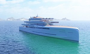 New Mirage Superyacht Turns Invisible From a Distance