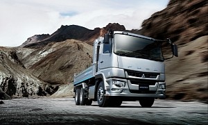 New Mitsubishi Fuso Truck Premieres a Safety Driver Assistance System in Japan