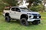 New Mitsubishi L200 Triton Looks Cool With Suspension Lift and Body Kit