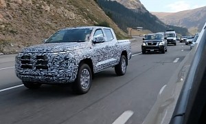 New Mitsubishi Pickup Truck Prototypes Spied in the U.S. by TFL