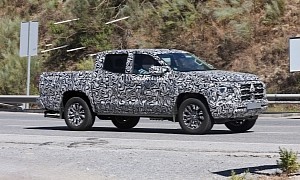 New Mitsubishi Pickup Truck Spied With Nissan DNA, Shows Production Body Panels