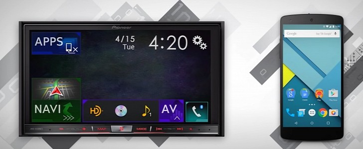 The new head unit supports wireless Android Auto and CarPlay