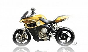 New MV Agusta AMG Concept Arrives, but Based on the GT Yellow Edition