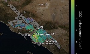 New NASA CO2 Map Shows a Lot of Bad Yellow Readings in Los Angeles
