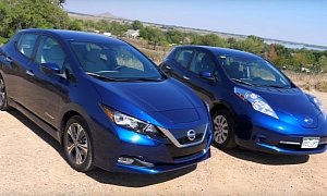 New Nissan Leaf vs. Old Nissan Leaf: Some Things Are the Same