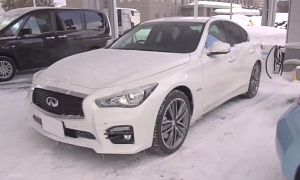New Nissan Skyline 350GT Spotted in Japan, Is Actually the Infiniti Q50
