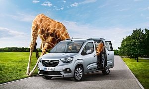 New Opel Combo Life Can Still Not Hold a Giraffe