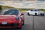 New Porsche 911 Carrera S Drag Races Camaro ZL1, Destruction Follows