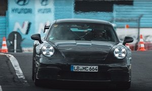 New Porsche 911 GT3 (992) Sounds Brutal on Nurburgring, Sub-7m Lap Time In Sight