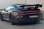 New Porsche 911 GT3 (992) Spotted on Autobahn, Looks Like a Racecar