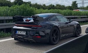 New Porsche 911 GT3 (992) Spotted on German Autobahn, Gets Closer To Production