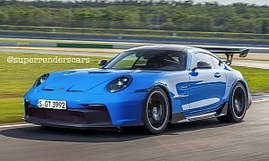 New Porsche 911 GT3 Imagined as Front-Engined Lightweight Supercar