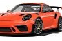 New Porsche 911 GT3 RS (991.2) Rendered Based on Spyshots