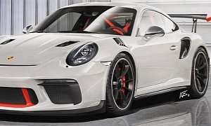 New Porsche 911 GT3 RS (991.2) Accurately Rendered, Manual Gearbox Denied