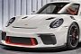 New Porsche 911 GT3 RS (991.2) Accurately Rendered, Manual Gearbox Denied