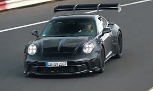 New Porsche 911 GT3 RS (992) Soundcheck, N/A Engine Fills Up the Nurburgring