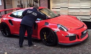 New Porsche 911 GT3 RS Gets a Ticket on Camera