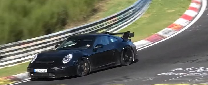 New Porsche 911 GT3 Spotted Flying On Nurburgring