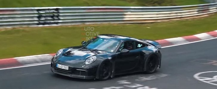 New Porsche 911 GT3 Touring Package Spotted on Nurburgring
