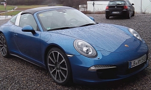 New Porsche 911 Targa Spotted on the Road <span>· Video</span>