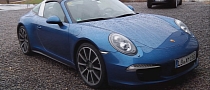 New Porsche 911 Targa Spotted on the Road <span>· Video</span>