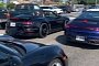 New Porsche 911 Turbo Cabriolet and Targa Show Up in Traffic, Debut Close