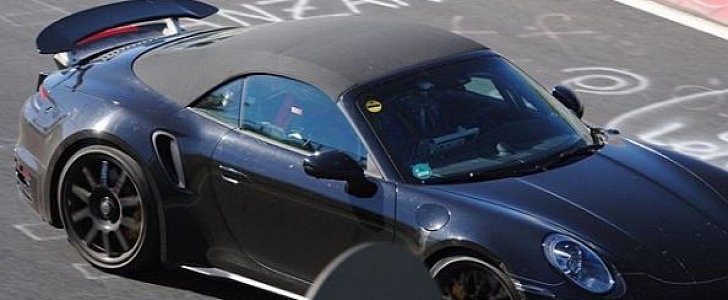 New Porsche 911 Turbo Cabriolet Spotted on Nurburgring