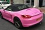 New Porsche Boxster S Wrapped in Pink for Hong Kong Customer