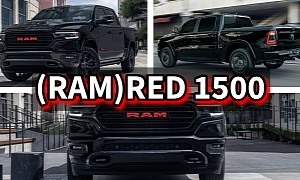 New Ram 1500 (RAM)RED Edition Wears Red Lipstick in Europe for a Good Cause