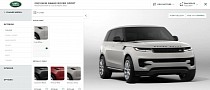 New Range Rover Sport Configurator Goes Live, Base Specification Costs $83,000 Stateside