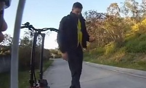 New Record Penalty for Rider Doing 58.4MPH on e-Scooter Before Crashing