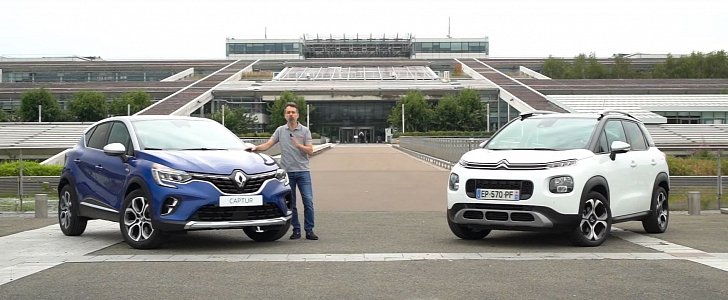 New Renault Captur Compared to Citroen C3 Aircross: the French Comeback
