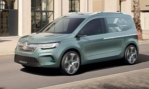 New Renault Kangoo Z.E. Concept Previews 2020 Production Model