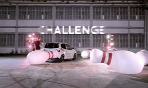 New Renault Twingo RS Goes Bowling
