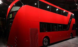 New Routemaster Double Decker on Display in London