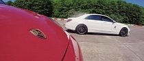 New S 63 AMG Demolishes Porsche Cayenne Turbo S in a Drag Race <span>· Video</span>