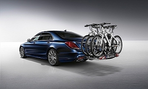 New S-Class Gets Humongous and Odd Range of Accessories