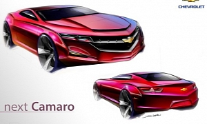 New Sketches Shows Different Takes on Next-Generation Camaro