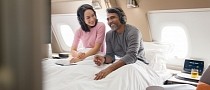 New Snuggly Double Beds Blur the Lines Between Business and Leisure Flights